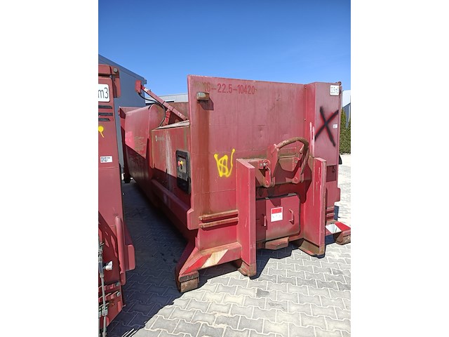 22.5 m³ haakarm afzet perscontainer, kiggen, pd745, 2016 - afbeelding 3 van  8