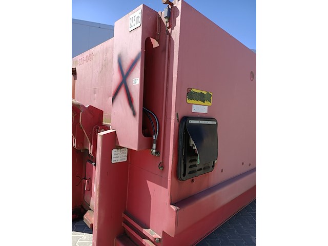 22.5 m³ haakarm afzet perscontainer, kiggen, pd745, 2016 - afbeelding 5 van  8
