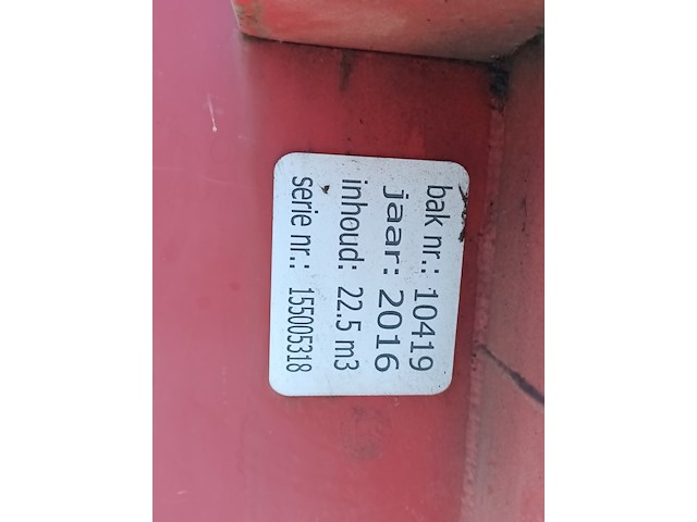 22.5 m3 perscontainer, kiggen, pd745, 2015 - afbeelding 6 van  8