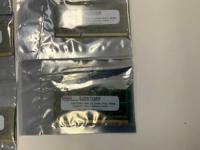 22gb(2x 4gb & 7x 2gb) ddr3/ddr2 so dimm - afbeelding 4 van  4