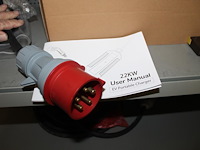 22kw laadkabel voor elektrische en hybride auto's met 32a (400v) voedingsstekker naar type2 laadconnector m... - afbeelding 3 van  3