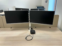 22x hp monitor met 11 dockingstations - afbeelding 14 van  15