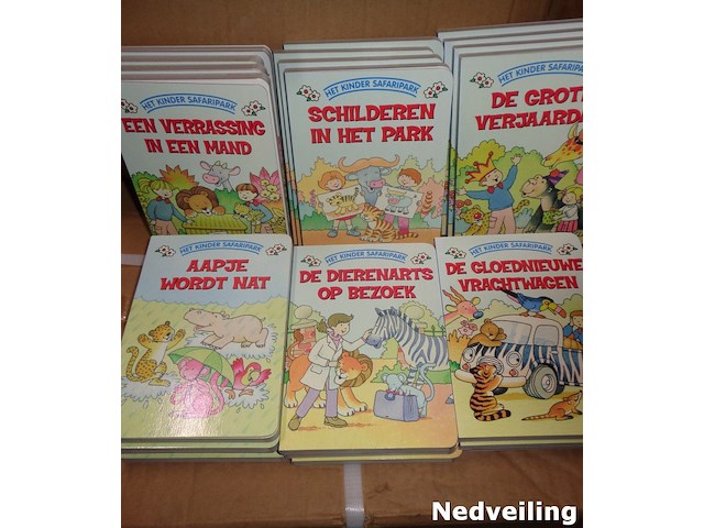 22x kinderboekjes kinder safari park - afbeelding 3 van  3