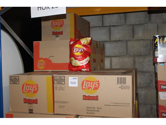 23 omdozen lays naturel. 12x 300g. tht 7-25. - afbeelding 1 van  3