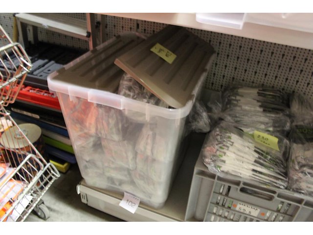 230 paar handschoenen showa type b0500 in krat - afbeelding 1 van  3