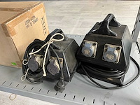 230 v - 24 v omvormer (2x) - afbeelding 1 van  3