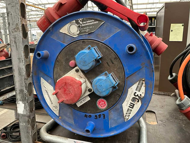 230/400v kabelhaspel (2x) - afbeelding 2 van  6