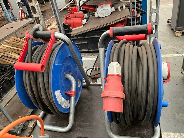 230/400v kabelhaspel (2x) - afbeelding 6 van  6