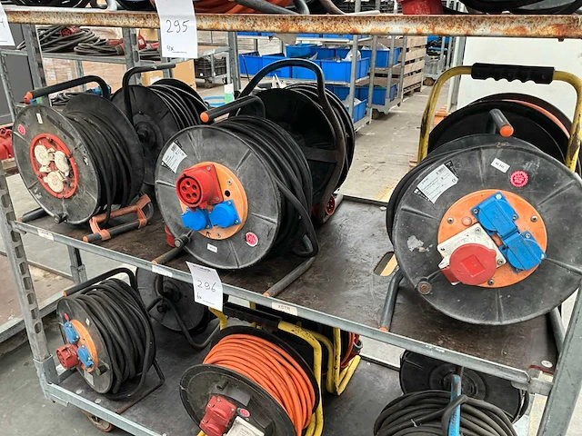 230/400v kabelhaspel (5x) - afbeelding 1 van  7