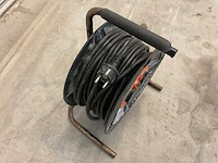 230v - 25m 3-weg kabelhaspel - afbeelding 2 van  2