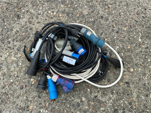 230v naar cee form verloopkabel (12x) - afbeelding 1 van  3