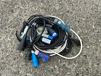 230v naar cee form verloopkabel (12x) - afbeelding 1 van  3