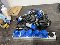 230volt kabels (8x) - afbeelding 1 van  2