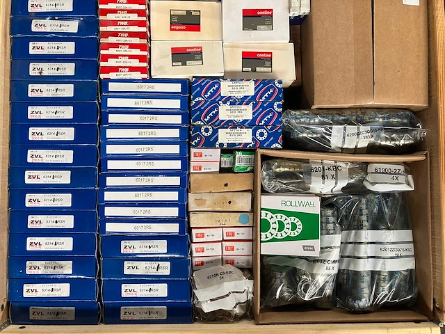 239 kg net bearings from several brands - afbeelding 2 van  7