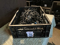 2/3m xlr audio kabels in krat - afbeelding 3 van  3