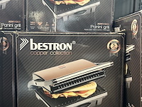 23x panini grill bestron, copper collection asw113co - afbeelding 2 van  4
