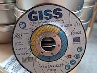 24 doos a 10 stuks doorslijpschijf giss, 115x2,0x22,23 - afbeelding 2 van  4