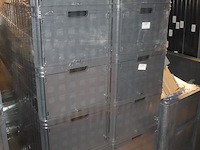24 kunststof stapelbakken sunware met afmeting 60 x 40 x 37 cm op pallet. let op: kavel is onderdeel van co... onderdeel van combinatiekavel combinatiekavel van 24 pallets met 24 /48 kunststof stapelbakken sunware met afmeting 30/60 x 40 x 37 cm. kavels f0188 t/m f0211 - afbeelding 2 van  2