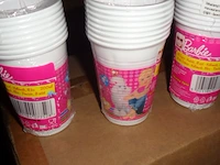 24 pakjes met 8 barbie bekers - afbeelding 3 van  3