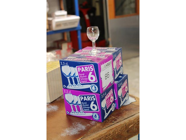 24 schnaps glazen 2,5 cl. - afbeelding 2 van  3