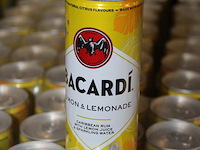 24 x 12 blikken bacardi cola limon & lemonade 0,25cl. tht 8-2026. bod inclusief statiegeldwaarde van 43,20 ... - afbeelding 2 van  2