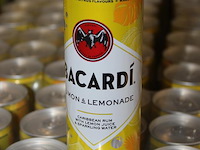 24 x 12 blikken bacardi cola limon & lemonade 0,25cl. tht 8-2026. bod inclusief statiegeldwaarde van 43,20 ... - afbeelding 2 van  2