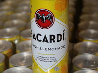 24 x 12 blikken bacardi cola limon & lemonade 0,25cl. tht 8-2026. bod inclusief statiegeldwaarde van 43,20 ... - afbeelding 2 van  2