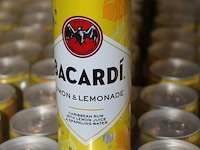 24 x 12 blikken bacardi cola limon & lemonade 0,25cl. tht 8-2026. bod inclusief statiegeldwaarde van 43,20 ... - afbeelding 2 van  2