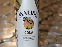 24 x 12 blikken malibu cola 0,25cl. tht 5-2026. bod inclusief statiegeldwaarde van 43,20 euro. - afbeelding 2 van  2