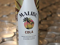 24 x 12 blikken malibu cola 0,25cl. tht 5-2026. bod inclusief statiegeldwaarde van 43,20 euro. - afbeelding 2 van  2