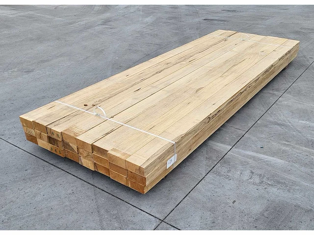 24 x afrikaans eiken 60 x 130mm, lengte 300cm - afbeelding 4 van  5