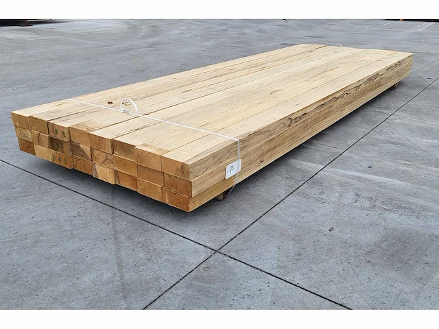 24 x afrikaans eiken 60 x 130mm, lengte 300cm - afbeelding 5 van  5