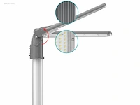 24 x g-tec dak pro 50 straatlantaarn led... - afbeelding 12 van  12