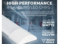 24 x g-tec slim led 45 watt ultralage led panelen - afbeelding 6 van  10