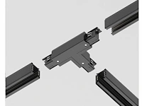 24 x intec 3-fase spanningsrail t-stuk zwart