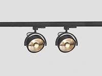 24 x railarmaturen es111 zwart