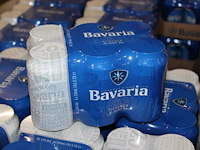 240 blikken bavaria bier 33 cl tht 9-2026. bod inclusief statiegeldwaarde van 36 euro. - afbeelding 2 van  2