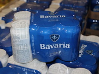 240 blikken bavaria bier 33 cl tht 9-2026. bod inclusief statiegeldwaarde van 36 euro. - afbeelding 2 van  2