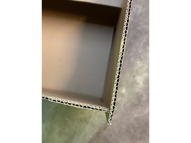 240 verzenddozen 39x39x14cm dubbelgolf bruin - afbeelding 3 van  3