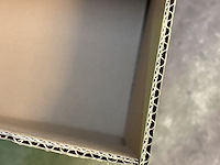 240 verzenddozen 39x39x14cm dubbelgolf bruin - afbeelding 3 van  3