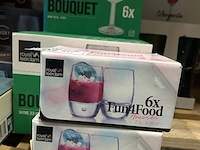 240x diverse glazen w.o. bouquet, royal leerdam - afbeelding 9 van  11