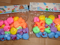 240x eendjes 3cm assorti kleur - afbeelding 3 van  3