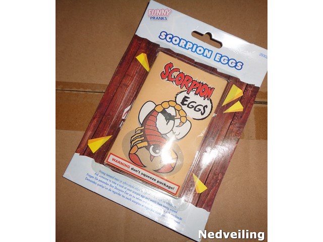 240x fop artikel scorpion eggs - afbeelding 3 van  3