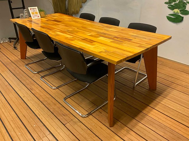 240x100cm vergadertafel - afbeelding 1 van  4