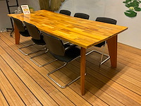 240x100cm vergadertafel - afbeelding 1 van  4