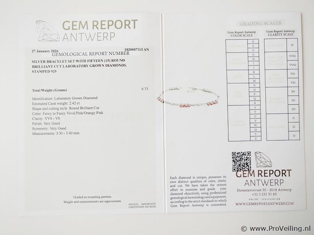 2.42ct bracelet - afbeelding 7 van  7