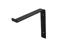 (242x) set stalen plankdragers - zwart - afbeelding 1 van  1