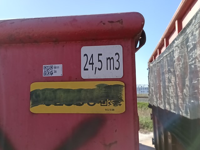 24.5 m³ haakarm afzetcontainer - afbeelding 4 van  9