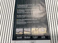 24,5m² hdm akoestische wandpanelen - clair white - 138,8x20,1 cm - afbeelding 5 van  8