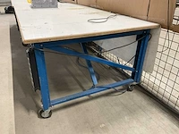 245x123cm mobiele werktafel - afbeelding 3 van  3